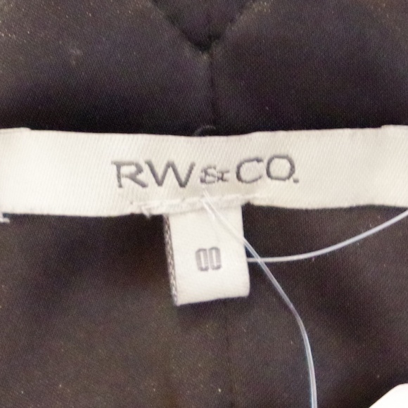 RW & Co. Satin Empire Waist Cocktail Dress NEW- Sz. 00 - Picture 3 of 4